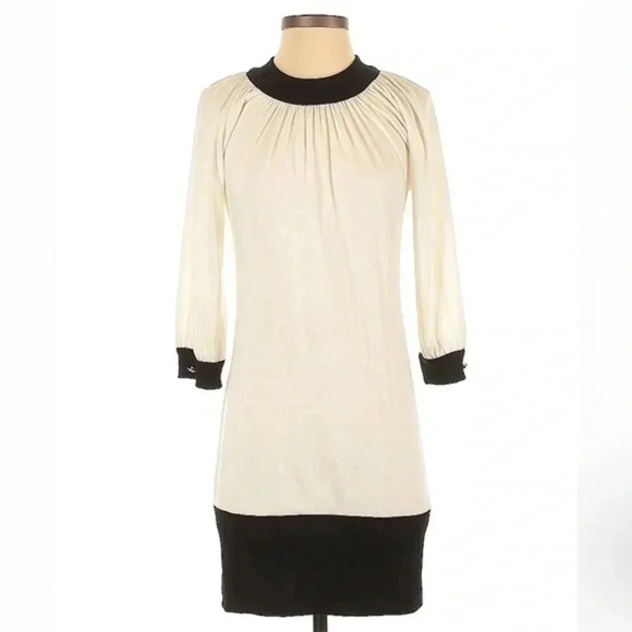 T-Bags Los Angeles | Open Back White & Black Formal Cocktail Dress Size XS - Picture 3 of 3